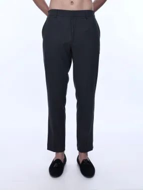 Soft Miracle Dark Grey Tailored Trousers