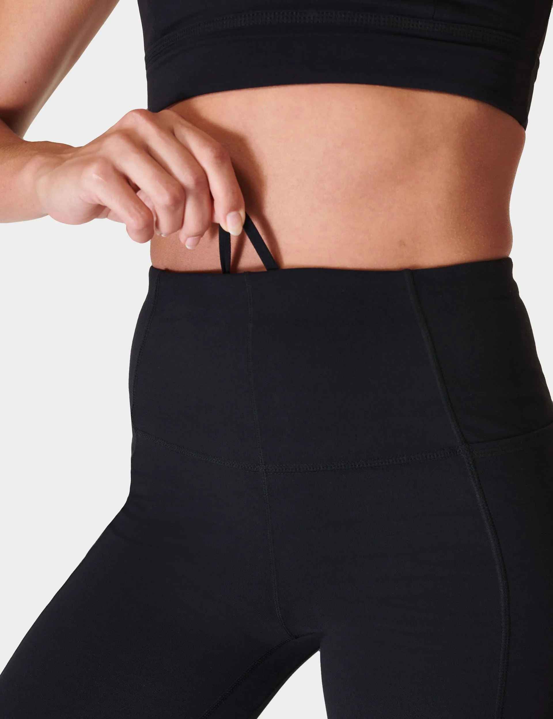 Super Soft Flare Yoga Trousers - Black