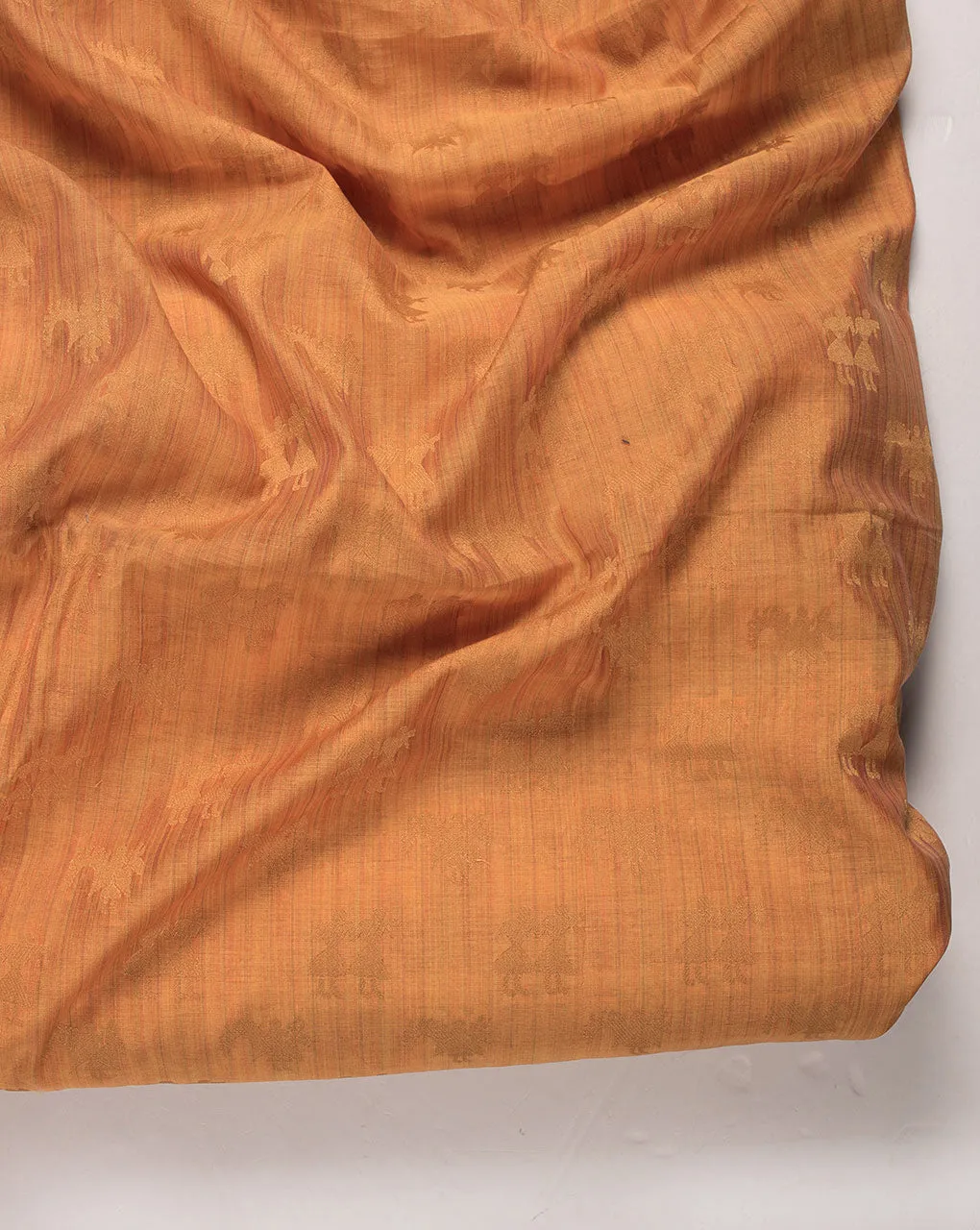 Tribal Woven Jacquard Chanderi Fabric